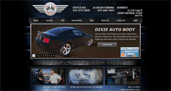 Desktop Screenshot of dixieautobody.com